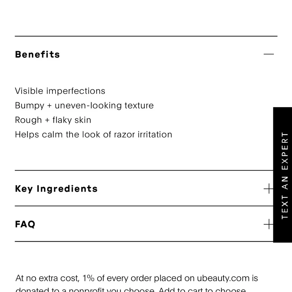 U beauty resurfacing body compound new 80ml $128 new